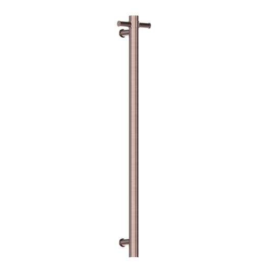 Nero NRV900HBZ Heated Vertical Towel Rail - Brushed Bronze