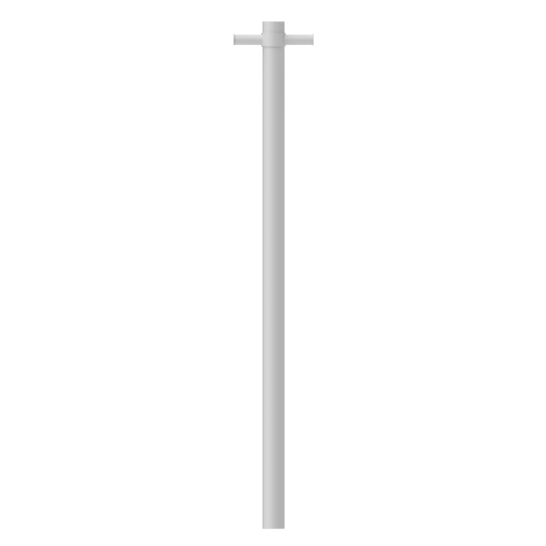 Nero NRV900HMW Heated Vertical Towel Rail - Matte White