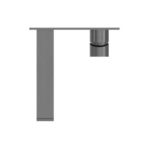 Nero Bianca Wall Basin/Bath Mixer - Gunmetal
