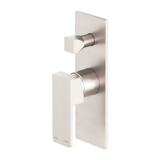 Nero NR301509ABN Celia Shower Mixer With Diverter - Brushed Nickel