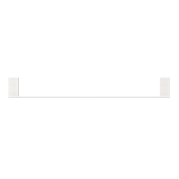 Nero Celia Single Towel Rail - Brushed Nickel