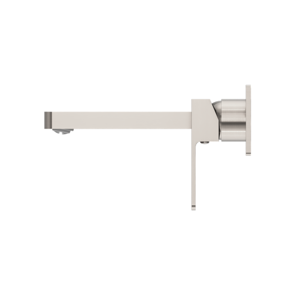 Nero NR301507ABN Celia Wall Basin/Bath Mixer - Brushed Nickel