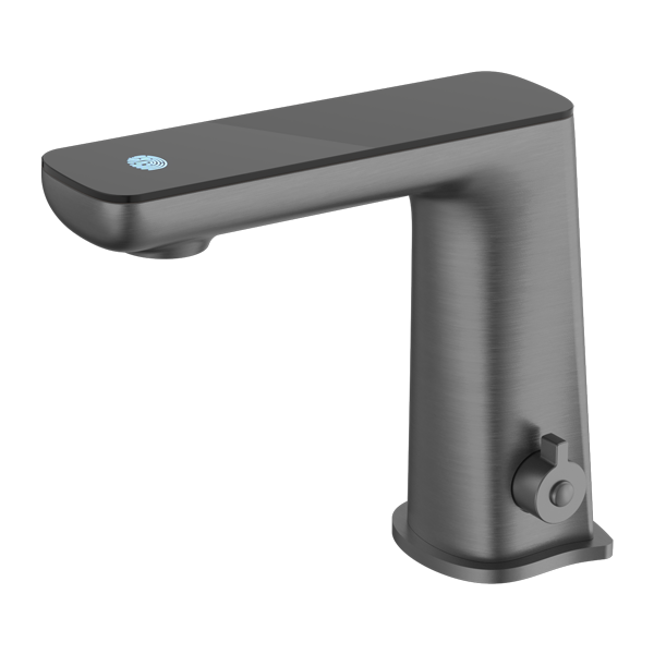Nero NR222101GM Claudia Sensor Mixer with Black Top Display - Gunmetal