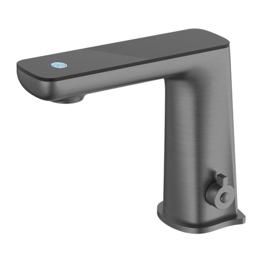 Nero NR222101GM Claudia Sensor Mixer with Black Top Display - Gunmetal