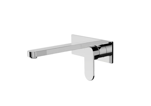 Nero NR301310aCH Ecco Wall Basin/Bath Mixer - Chrome