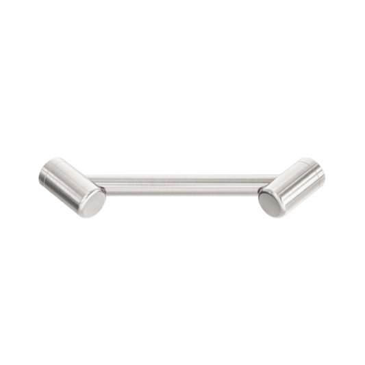 Nero NRCR2508WBN Mecca Care 25mm Footrest Corner Grab Rail 215mm - Brushed Nickel