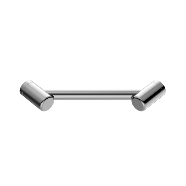 Nero NRCR2508WCH Mecca Care 25mm Footrest Corner Grab Rail 215mm - Chrome