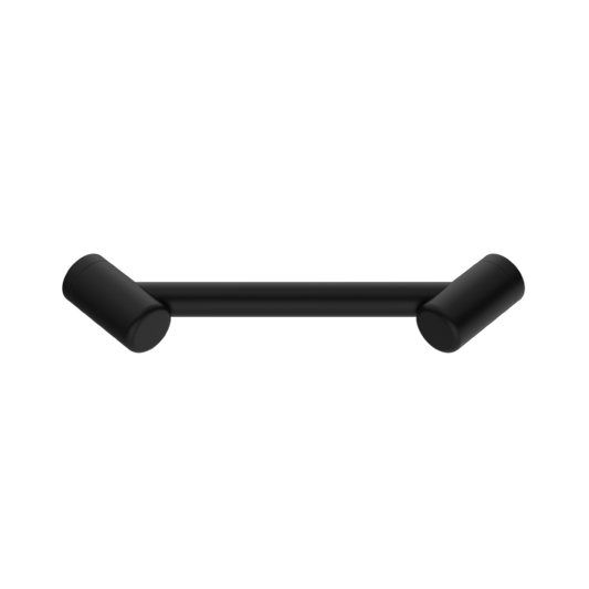Nero NRCR2508WMB Mecca Care 25mm Footrest Corner Grab Rail 215mm - Matte Black