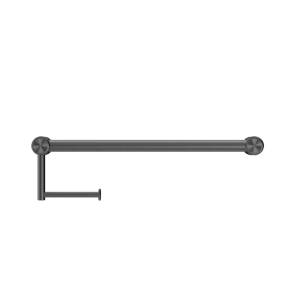 Nero Mecca Care 25mm Toilet Roll Rail - Gunmetal