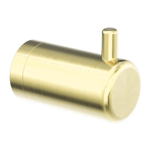 Nero NRCR2582BG Mecca Care 25mm Wall Hook - Brushed Gold