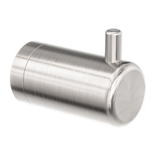 Nero NRCR2582BN Mecca Care 25mm Wall Hook - Brushed Nickel