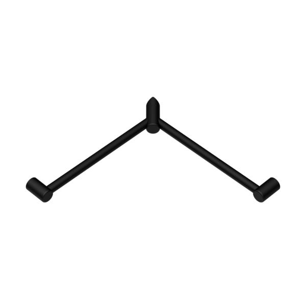 Nero NRCR3290WMB Mecca Care 32mm Wrap Around Corner Grab Rail - Matte Black