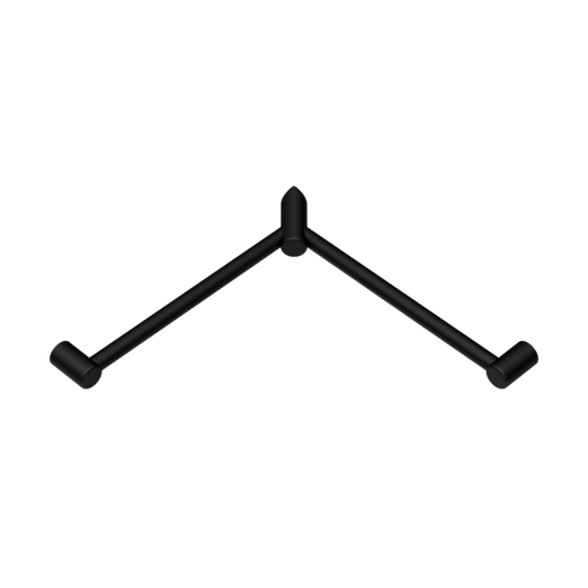 Nero NRCR3290WMB Mecca Care 32mm Wrap Around Corner Grab Rail - Matte Black