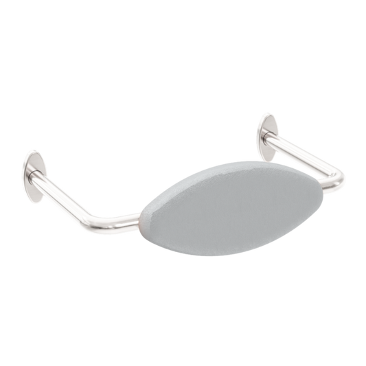 Nero NRCR0001BN Mecca Care DDA Toilet Backrest - Brushed Nickel