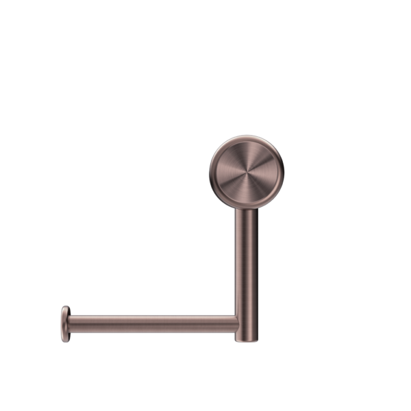 Nero NRCR3286BZ Mecca Care Heavy Duty Toilet Roll Holder - Brushed Bronze
