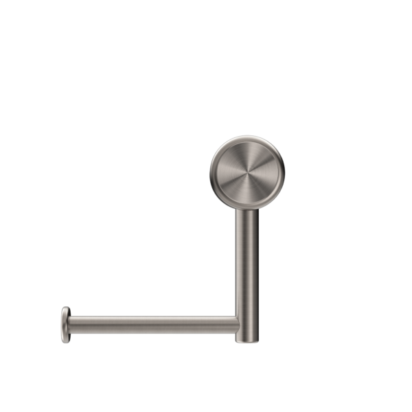 Nero NRCR3286BN Mecca Care Heavy Duty Toilet Roll Holder - Brushed Nickel