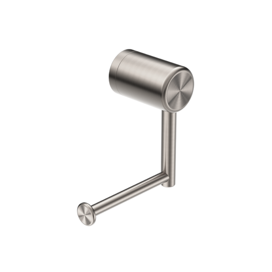 Nero NRCR3286BN Mecca Care Heavy Duty Toilet Roll Holder - Brushed Nickel