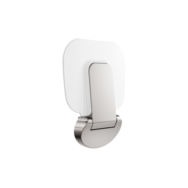 Nero Mecca Care Shower Seat - Brushed Nickel