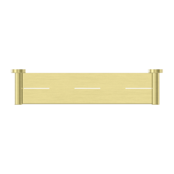 Nero NR1987ABG Mecca Metal Shower Shelf - Brushed Gold