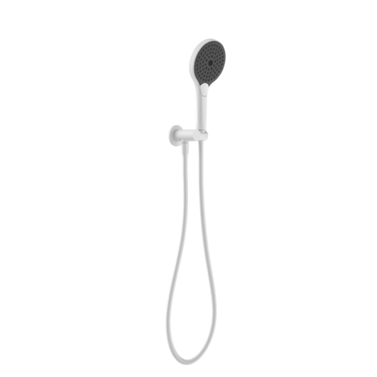 Nero NR221905FMW Mecca Shower Bracket with Air Shower II - Matte White