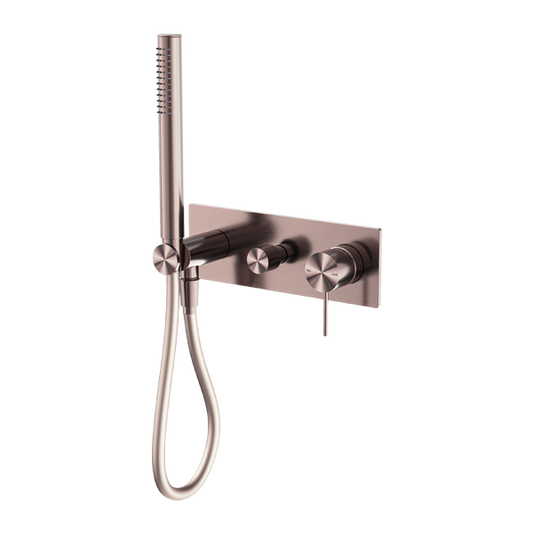 Nero NR221912EBZ Mecca Shower Mixer Diverter System - Brushed Bronze