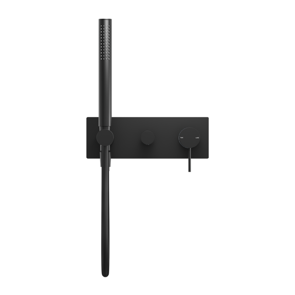 Nero NR221912EMB Mecca Shower Mixer Diverter System - Matte Black