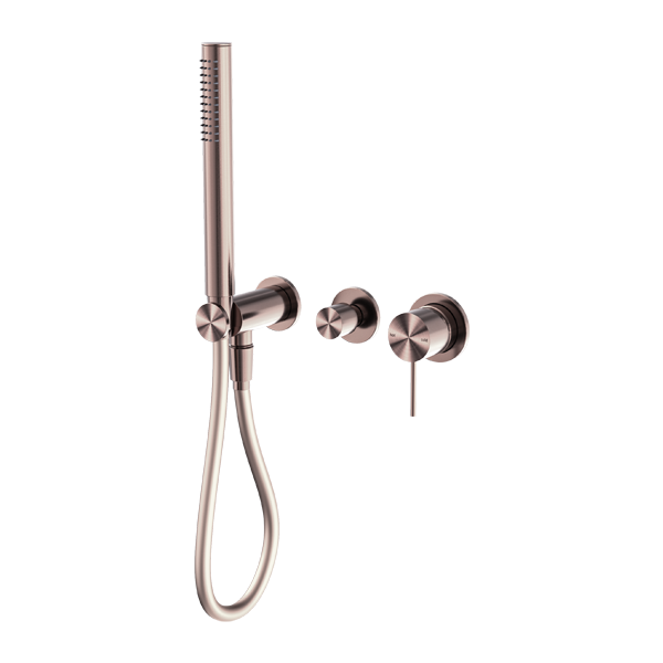 Nero NR221912FBZ Mecca Shower Mixer Diverter System (Separate Back Plate) - Brushed Bronze