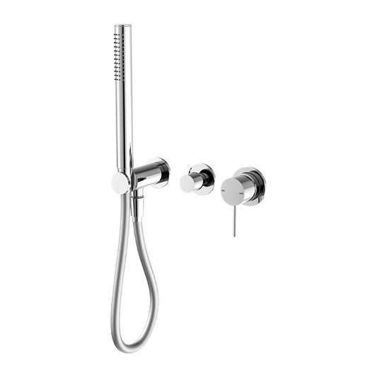Nero NR221912FCH Mecca Shower Mixer Diverter System (Separate Back Plate) - Chrome
