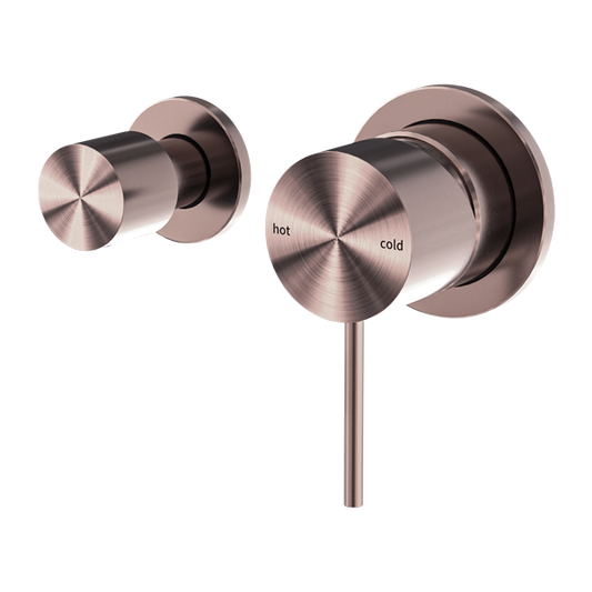 Nero NR221911UBZ Mecca Shower Mixer with Horizontal 2 Way Divertor - Brushed Bronze