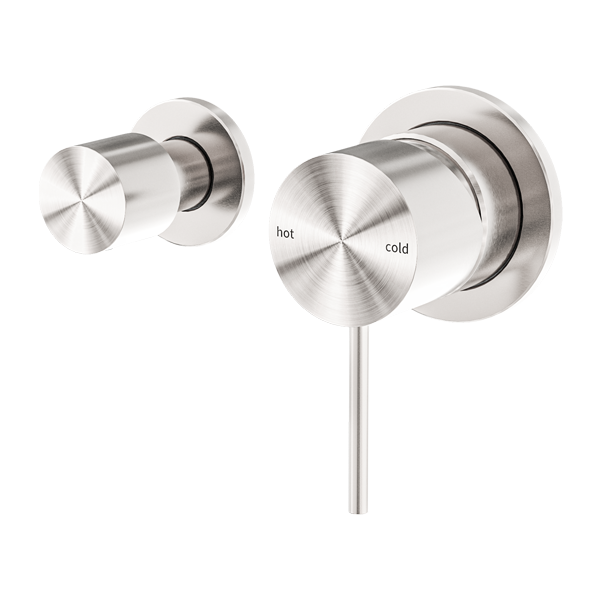 Nero NR221911uBN Mecca Shower Mixer with Horizontal 2 Way Divertor - Brushed Nickel