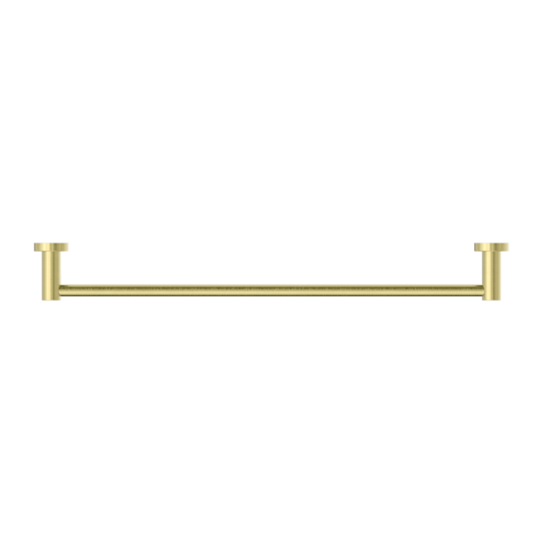 Nero Mecca Single Towel Rail - Brushed Gold