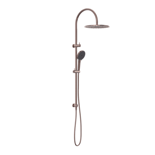 Nero NR221905HBZ Mecca Twin Shower with Air Shower II - Brushed Bronze
