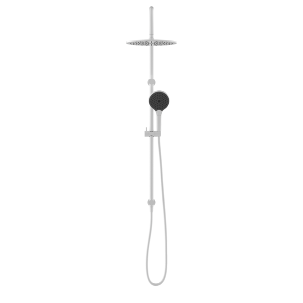 Nero NR221905HMW Mecca Twin Shower with Air Shower II - Matte White