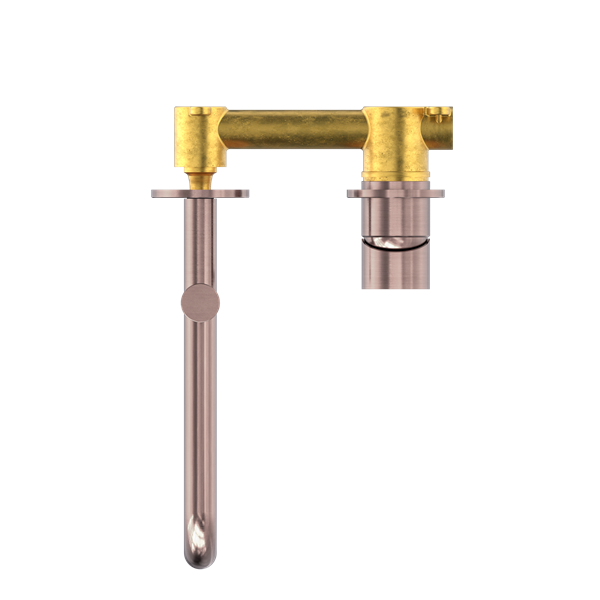 Nero NR221910RBZ Mecca Wall/Basin Bath Mixer Swivel Spout - Brushed Bronze