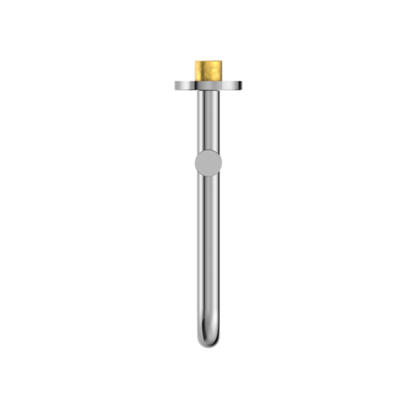 Nero NR221903GCH Mecca Wall Mounted Swivel Basin/Bath Spout 225MM - Chrome