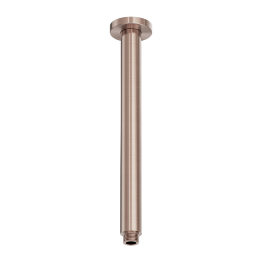 Nero NR510BZ ZEN SS316L Round Ceiling Arm - Brushed Bronze