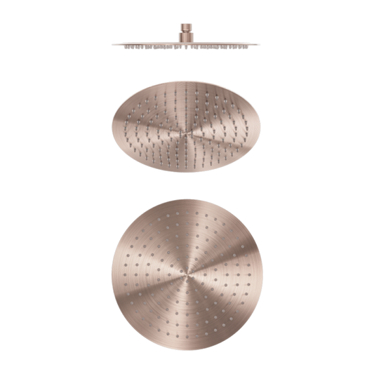 Nero NR508041BZ ZEN SS316L Round Shower Head - Brushed Bronze
