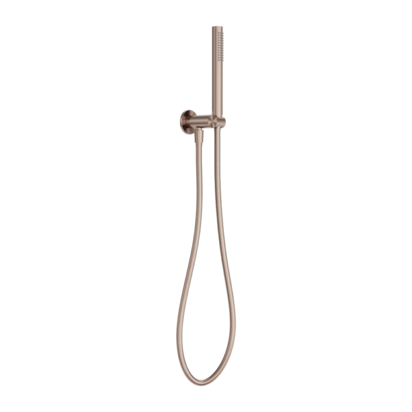 Nero ZEN SS316L Outdoor Shower on  Bracket - Brushed Bronze