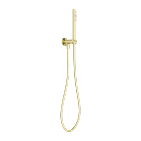 Nero ZEN SS316L Outdoor Shower on  Bracket - Brushed Gold