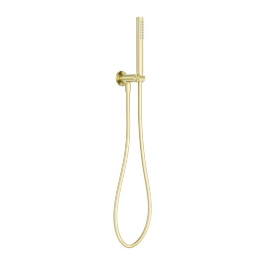Nero ZEN SS316L Outdoor Shower on  Bracket - Brushed Gold