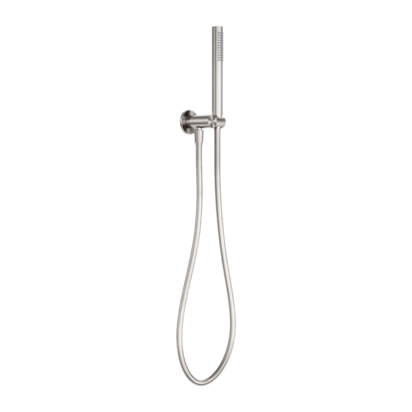 Nero ZEN SS316L Outdoor Shower on  Bracket - Brushed Nickel