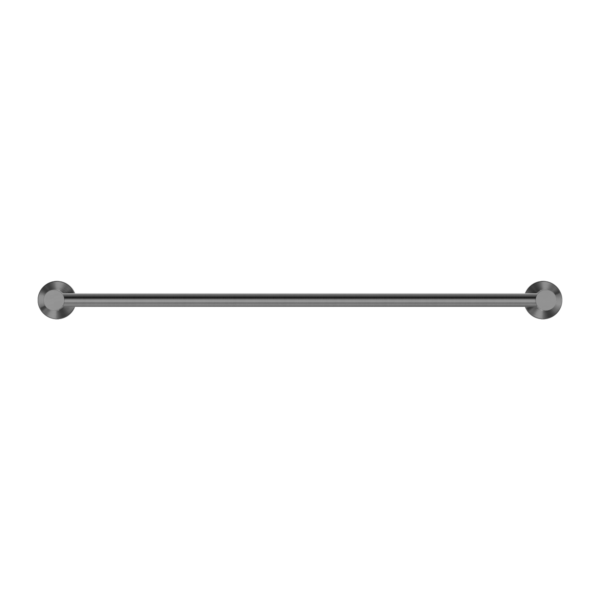 Nero Mecca Single Towel Rail - Gunmetal Grey