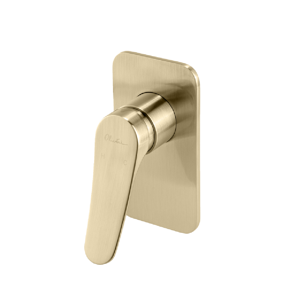 Oliveri Verona Wall Mixer, Classic Gold, VA303503CG