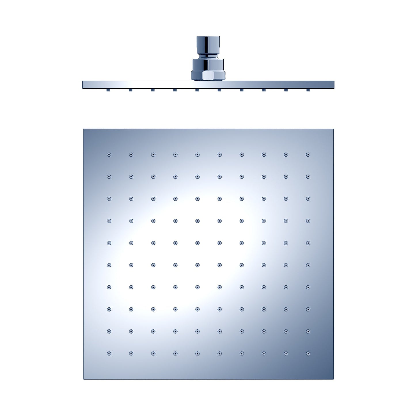 Nero NRROB1003CH 250mm Square Brass Shower Head - Chrome