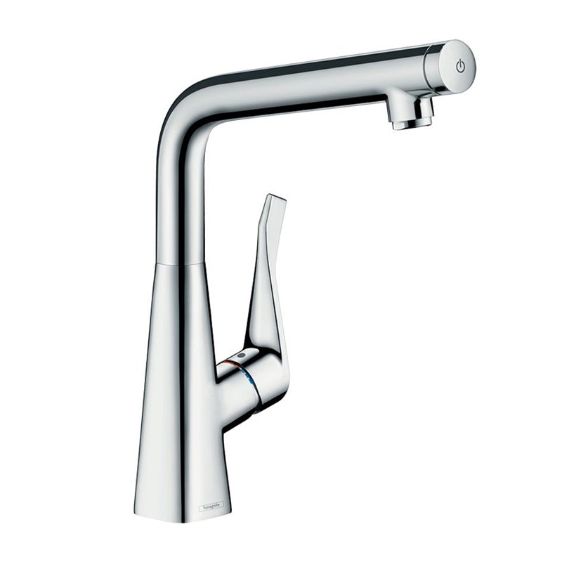 Hansgrohe 14883003 Metris Select 320 Right Angle Kitchen Mixer Tap