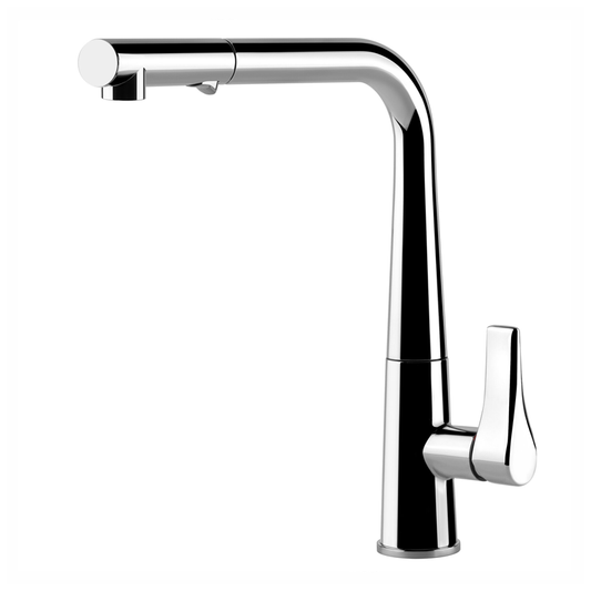 Gessi 17177 Emporio Proton Kitchen Mixer Tap with Pull Out Dual Function Spray