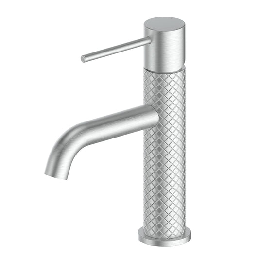 Greens Textura 18302553 Basin Mixer - Brushed Stainless