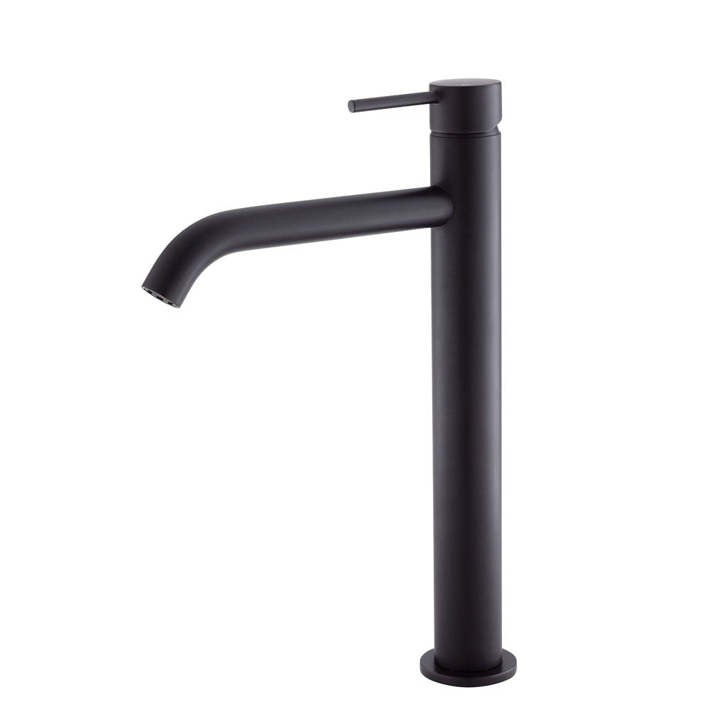 Fienza Kaya 228107B Matte Black Tall Basin Mixer