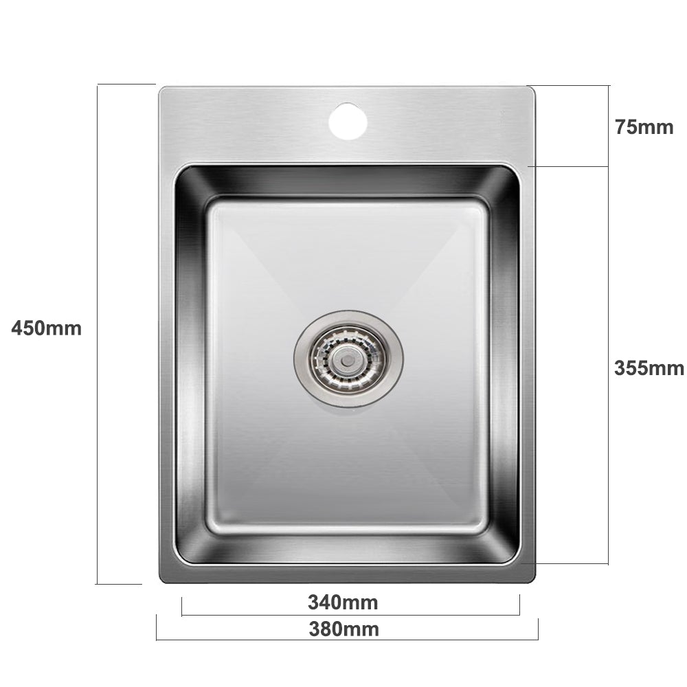 Kubik ARTSTEEL K3845r15TL Kitchen Sink