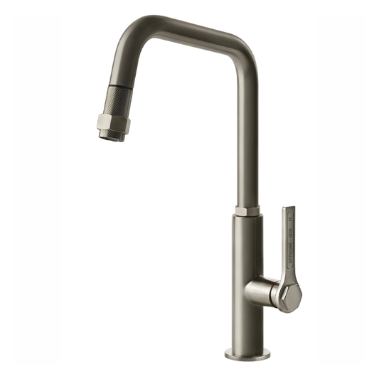 Gessi 60053BN Officine Pull Out Kitchen Mixer Tap